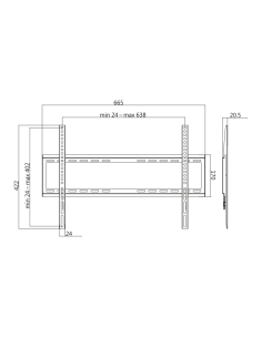 
BP0038 LOGILINK - Soporte de pared para TV, 3770", fijo, 35 kg máx. de LogiLink
Crea más espacio en tu habitación y pega la 2