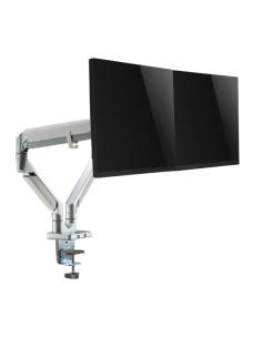 
LogiLink BP0088 Soporte de Escritorio de Aluminio para Monitor Doble para 2 x 17-32 Pulgadas (LCD, LED, OLED, etc.) con Eleva 2