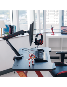 
BP0091 LOGILINK - Soporte de Escritorio para Videojuegos, para Pantallas de 17 a 32 Pulgadas (LCD, LED, OLED, etc.), con Reso