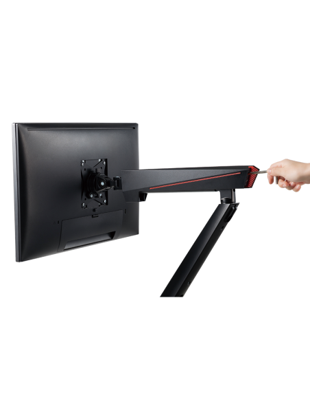 
BP0092 LOGILINK - Soporte de Escritorio para 2 monitores de 17 a 32 Pulgadas (LCD, LED, OLED, etc.), con Resorte de Gas, USB 