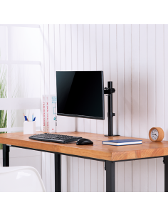 
LogiLink BP0097 - Soporte de Escritorio de Aluminio para Pantalla de 17-32 Pulgadas (LCD, LED, OLED, etc.), 360°, Longitud de 2