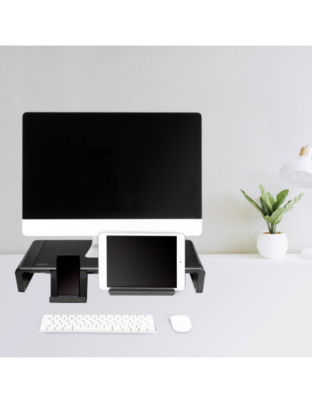 
Logilink BP0140 - Elevador de Monitor ergonómico de 420 a 520 mm de Largo para una cómoda posición de visualización, Color Ne
