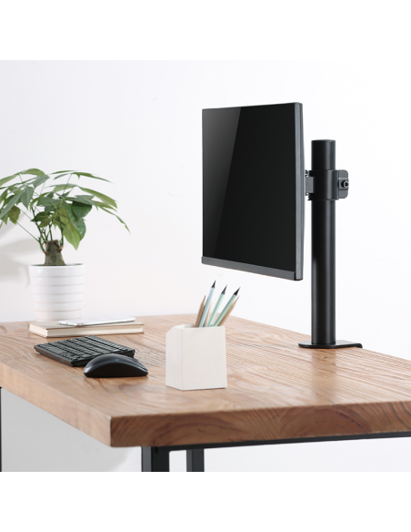 
LogiLink BP0103 - Soporte de Escritorio para Monitor (17-32", Giratorio, Giratorio y Giratorio, máximo 9 kg), Color Negro 