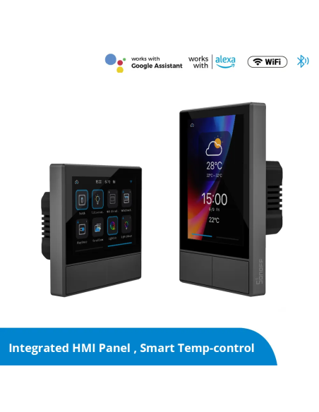 
NSPANEL-EU - SONOFF Wifi  Interruptor Mural Control HMI inteligente