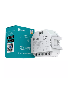 
DUAL R3 - SONOFF Interruptor de luz inteligente. Sonoff DualR3 Interruptor inteligente de medición de potencia bidireccional 