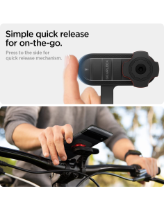 
MF100 - Gearlock - Soporte para Manillar de Bicicleta con diseño aerodinámico para un Rendimiento óptimo y un ángulo de visió