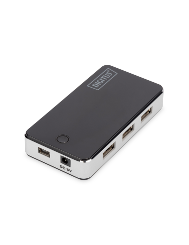 DA-70222 DIGITUS - Hub USB 2.0 de  7 puertos con alimentador, Digitus