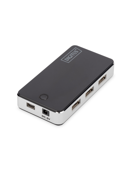 DA-70222 DIGITUS - Hub USB 2.0 de  7 puertos con alimentador, Digitus