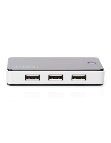 DA-70222 DIGITUS - Hub USB 2.0 de  7 puertos con alimentador, Digitus