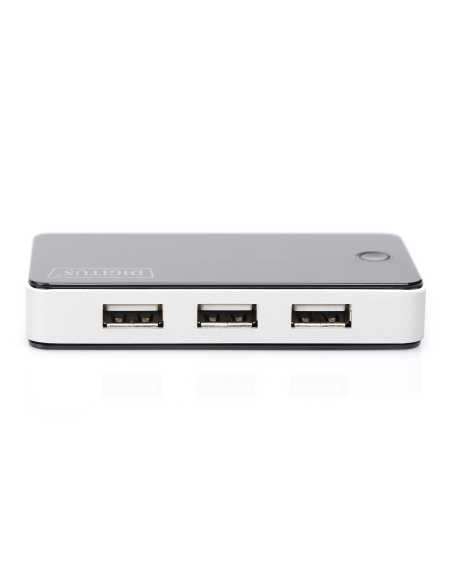 DA-70222 DIGITUS - Hub USB 2.0 de  7 puertos con alimentador, Digitus