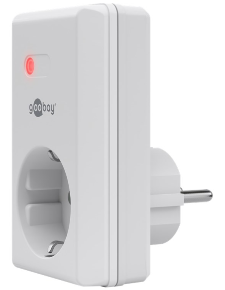 
58692 GOOBAY - Enchufes de radiocontrol, 1 Toma de Seguridad + 1 Mando