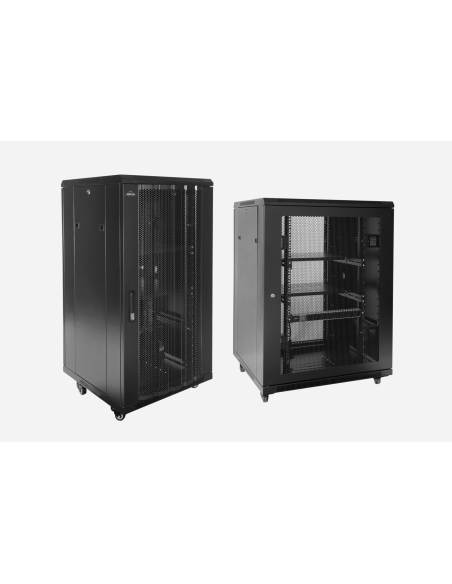 
106001 MONOLYTH - ARMARIO 19" SIN ACCESORIOS  42U SH6642 600X600 PTA.CRISTAL