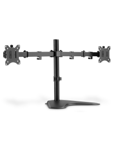 

 DIGITUS Soporte de monitor universal dual
Número de artículo: DA-90401
EAN: 4016032465171

Soporte de monitor dual con