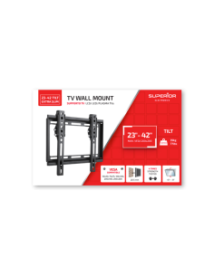 
SUPSTV008 SUPERIOR - Soporte de pared Tilt TV 23-42 pulgadas 35 Kg Distancia pared 20,5mm Superior 2