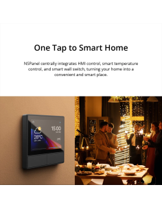 
NSPANEL-EU - SONOFF Wifi  Interruptor Mural Control HMI inteligente 2