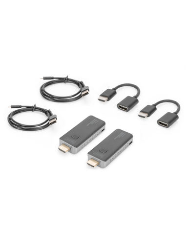
DS-55318 DIGITUS - DIGITUS HDMI Extender Set, 50m Dongle, 1 to 1, Full HD