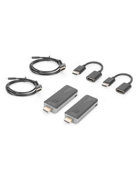 
DS-55318 DIGITUS - DIGITUS HDMI Extender Set, 50m Dongle, 1 to 1, Full HD