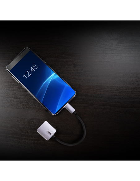 
UC3002A ATEN - Adaptador USB 3.2 Tipo C a VGA con Thunderbolt 3 ATEN