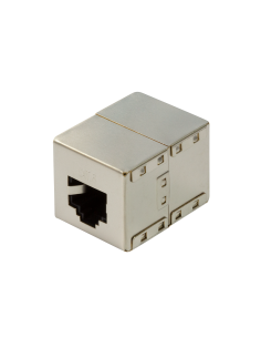 
Adaptador Cat 6  Metalico RJ45 Hembra-Hembra Logilink