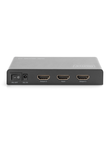 
DS-45324 DIGITUS 4K HDMI Splitter, 1x2, 4K2K, UHD/60Hz EDID, HDR, HDCP, black 
