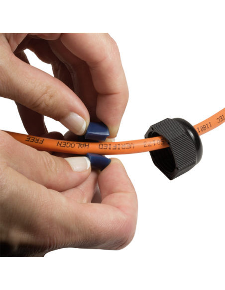 
NP0080 LOGILINK - Acoplador en línea para exteriores Cat.6, resistente al agua IP67