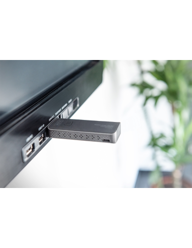 
DS-55318 DIGITUS - Kit extensor HDMI inalámbrico, 50 m Dongle, 1 a 1, Full HD. Transmite señales de vídeo y audio HDMI por ví