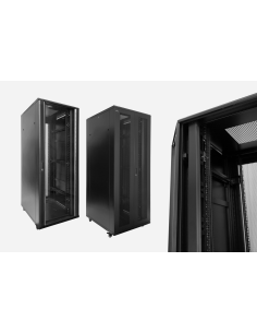 
124001 MONOLYTH - ARMARIO 19" SIN ACCESORIOS  32U SH8832 800X800 PTA.CRISTAL 2