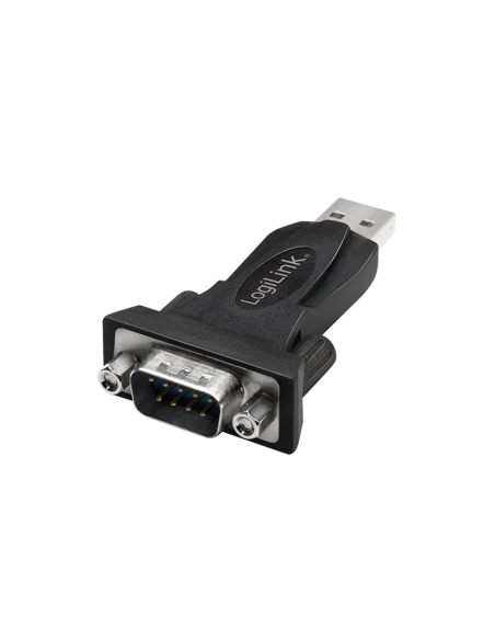 
AU0002F Conversor USB 2.0 a 1 puerto Serie (RS-232) Logilink Chipset: PL2303TA