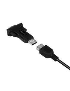 
AU0002F Conversor USB 2.0 a 1 puerto Serie (RS-232) Logilink Chipset: PL2303TA 2
