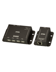 
UCE3250 ATEN - Extensor USB 2.0 por Cat 5 con hub de cuatro puertos (hasta 50 m) 
