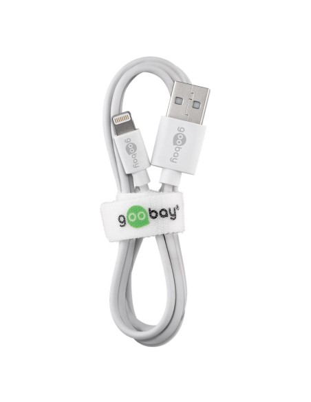 
72907 GOOBAY - Cable de carga datos USB AM a Apple Lightning  2,00m