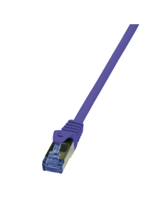 
Latiguillo CAT 6A, S/FTP,  1.00 m, Violeta, LSZH