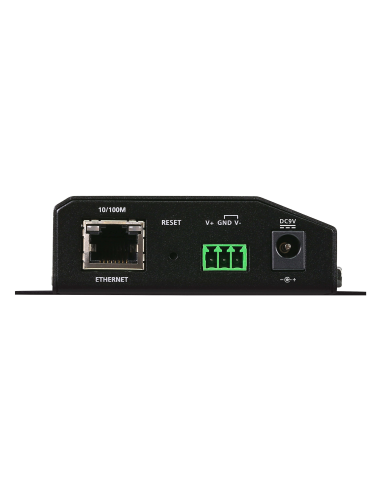 
SN3402P-AX ATEN - Servidor de dispositivo seguro RS-232/422/485 de 2 puertos con PoE