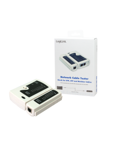 
WZ0010 Tester de latiguillos RJ11, RJ12 y RJ45, con unidad remota