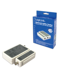 
WZ0011 Tester de latiguillos RJ11, RJ12, RJ45 y BNC, con unidad remota