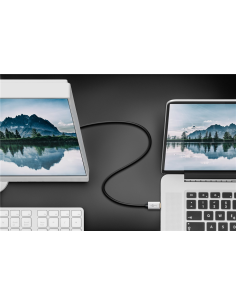 
60177 GOOBAY - Cable Adpaptador de 3 m, USB Type-C Gen 2 a DP 4K @ 120 Hz y 8K @ 60 Hz Bulk