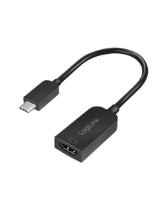 
UA0236A LOGILINK - Adaptador USB C Macho a HDMI Hembra 0.15m 4K/30Hz (3840x2160), Negro, Bolsa de Colgar
