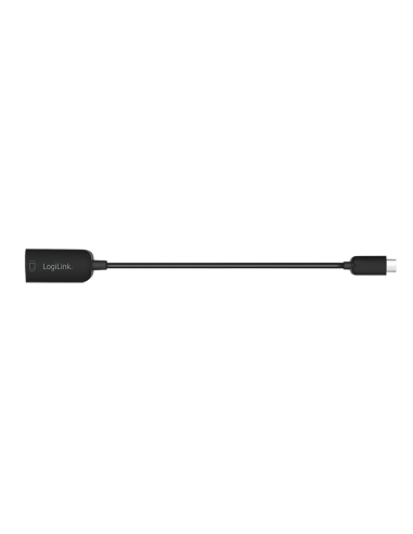 
UA0236A LOGILINK - Adaptador USB C Macho a HDMI Hembra 0.15m 4K/30Hz (3840x2160), Negro, Bolsa de Colgar
