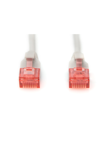 
DK-1617-015S DIGITUS - Latiguillo CAT 6 U-UTP slim, Cu, LSZH AWG 28/7, longitud 1,5 m, color gris. Permite un cableado flexib