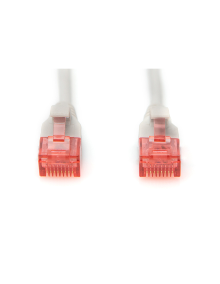 
DK-1617-015S DIGITUS - Latiguillo CAT 6 U-UTP slim, Cu, LSZH AWG 28/7, longitud 1,5 m, color gris. Permite un cableado flexib