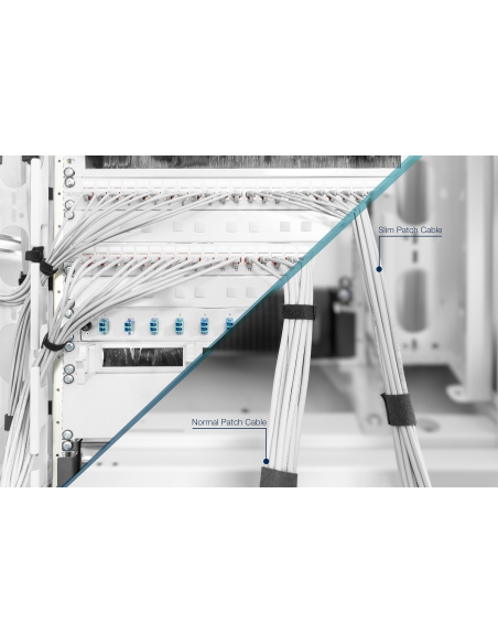 
DK-1617-030S DIGITUS - Cable delgado de interconexiones U-UTP de categoría 6, Cu, de baja emisión de humos y sin halógenos Ca