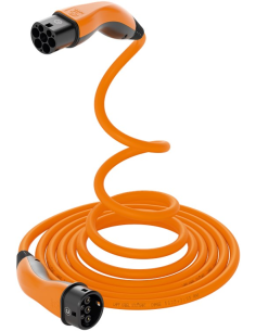 
ype 2 HELIX® Charging Cable, up to 7.4 kW, 5 m, orange
32 A, 1 phase, for charging hybrid and electric cars with Type 2 conn