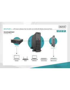 
DN-170108 DIGITUS - Módulo de batería con batería interna (20 unidades)