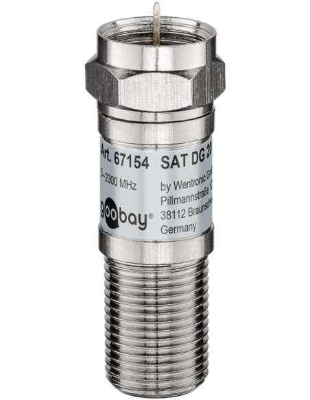 
SAT Attenuator 20dB - 5-2300 MHz, attenuation value: 20 dB