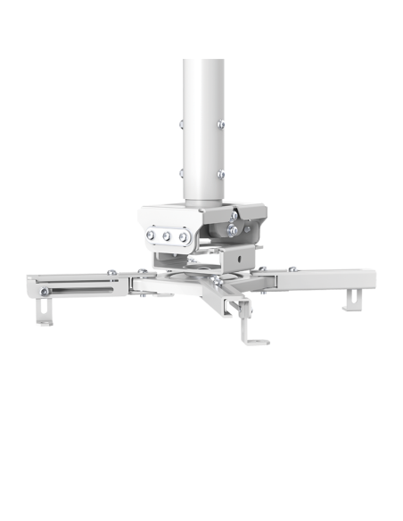 
BP0157 LOGILINK - Soporte para proyector, longitud del brazo: 595-895 mm, blanco. El soporte para proyector de techo resisten