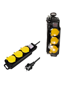 
LPS253 LOGILINK - Regleta de  3  tomas Con Interruptor Exterior IP44 Logilink 1.5 metros de cable