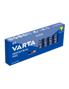 49256 VARTA - Pila Alcalina   LR06 AA 1,5V   10 x Caja Varta Industrial