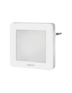 
Luz de noche LED con sensor crepuscular, cuadrada, 3014 LED x4