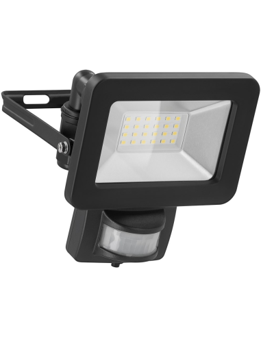 
Proyector de exterior LED, 20 W, con sensor de movimiento
con 1700 lm, luz blanca neutra (4000 K), sensor PIR con función ON/