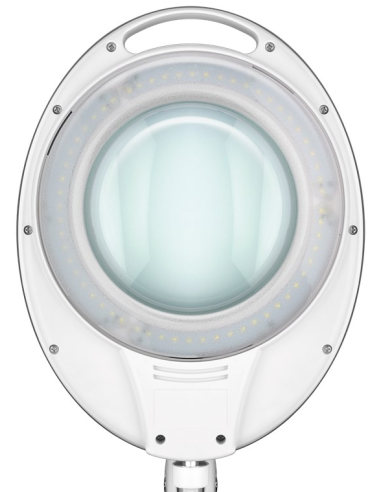 
60361 GOOBAY - Lámpara de aumento LED con abrazadera  8W 
650lm, lente de cristal de 127 mm, aumento de 1,75x, 3 dioptrías